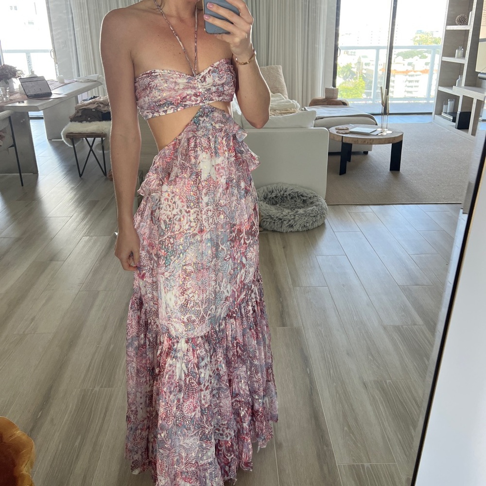 Rococo Sand Paola maxi dress, small